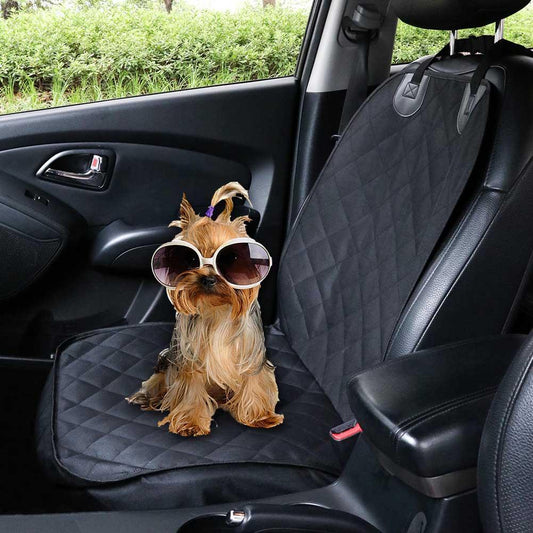 🐾 Waterproof Pet Car Seat Cover — Front-Seat Fortress of Fur-Tastic Protection!