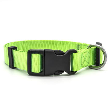 Adjustable Nylon Dog Collar – Soft Durable Collar for Small to Large Dogs