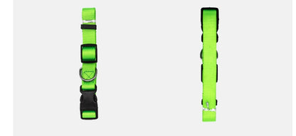 Adjustable Nylon Dog Collar – Soft Durable Collar for Small to Large Dogs