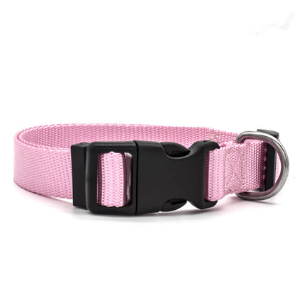 Adjustable Nylon Dog Collar – Soft Durable Collar for Small to Large Dogs