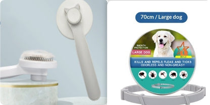Pet Grooming Comb – Deshedding Brush for Dogs & Cats