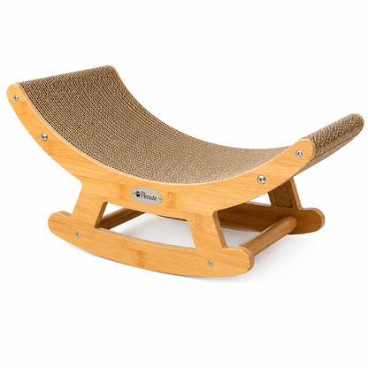 2-in-1 Rocking Cat Scratcher & Lounge