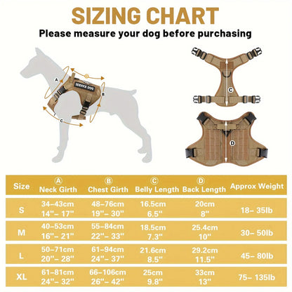 Adjustable Reflective Dog Harness