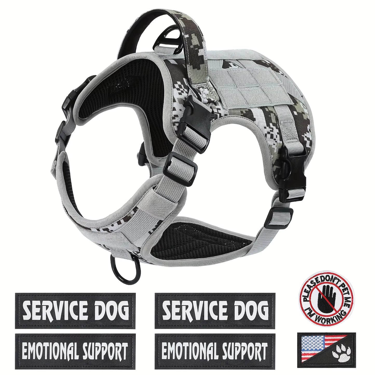 Adjustable Reflective Dog Harness