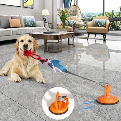 Shark Tug Suction Cup Dog Toy – Interactive Tug & Chew Toy for Active Dogs