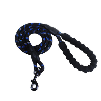 Reflective Nylon Dog Leash with Comfort Grip Handle