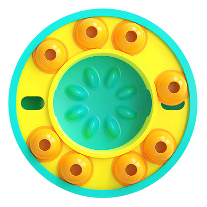 Slow Feeder Dog Puzzle Bowl – Interactive Dog Food Puzzle Toy for Mental Enrichment