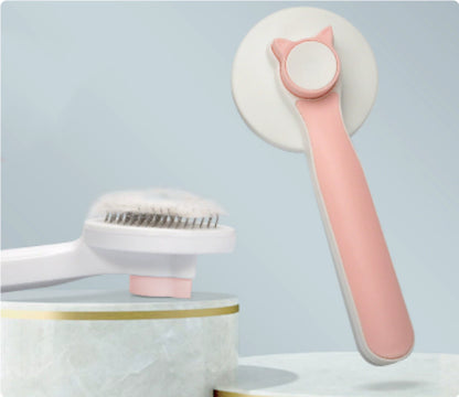 Pet Grooming Comb – Deshedding Brush for Dogs & Cats