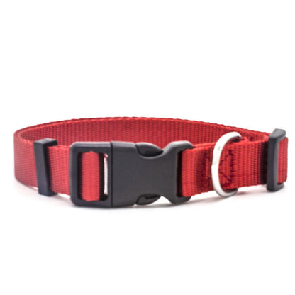 Adjustable Nylon Dog Collar – Soft Durable Collar for Small to Large Dogs