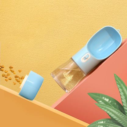 Portable Dog Travel Water Bottle with Drinking Bowl