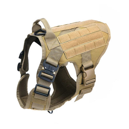 TrailGuard™ Tactical Dog Harness & Leash Set – Heavy Duty Adjustable Adventure Harness