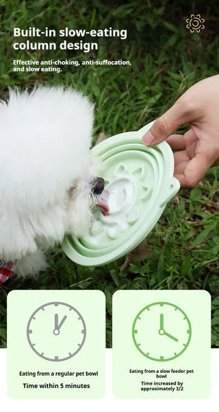 3-in-1 Collapsible Travel Pet Bowl