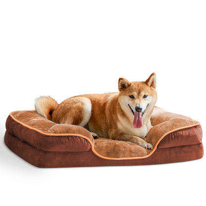 Orthopedic Memory Foam Pet Bed with Washable Cover