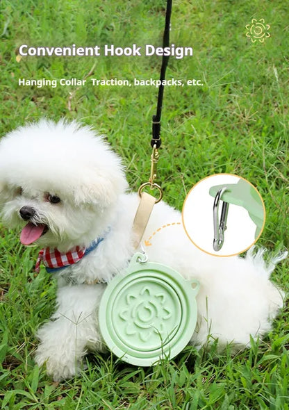 3-in-1 Collapsible Travel Pet Bowl