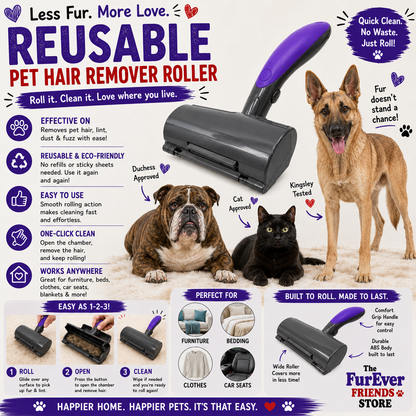 Reusable Pet Hair Remover Roller