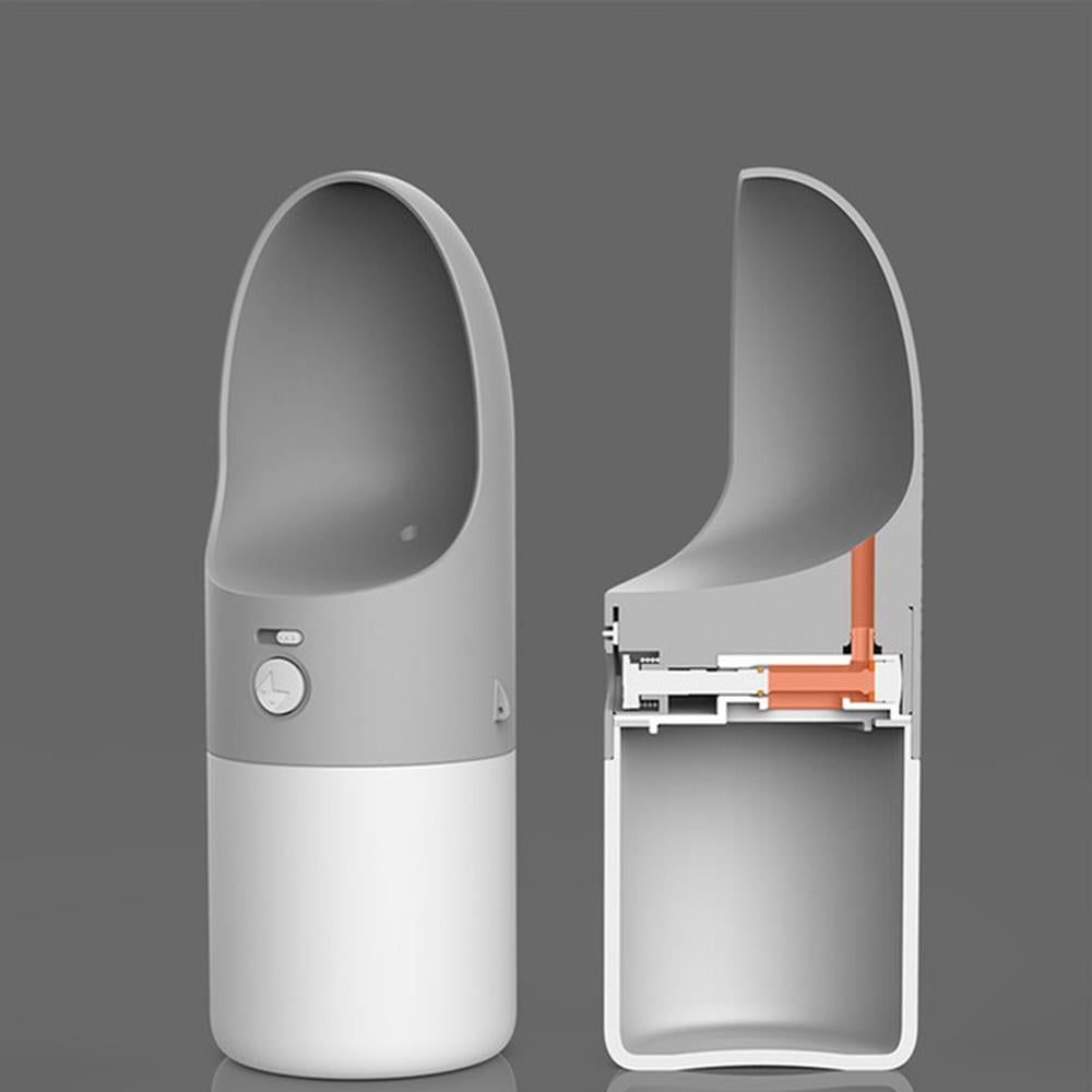 🐾 INSTACHEW Rover 2-in-1 Pet Travel Bottle — Water & Snacks, All in One!