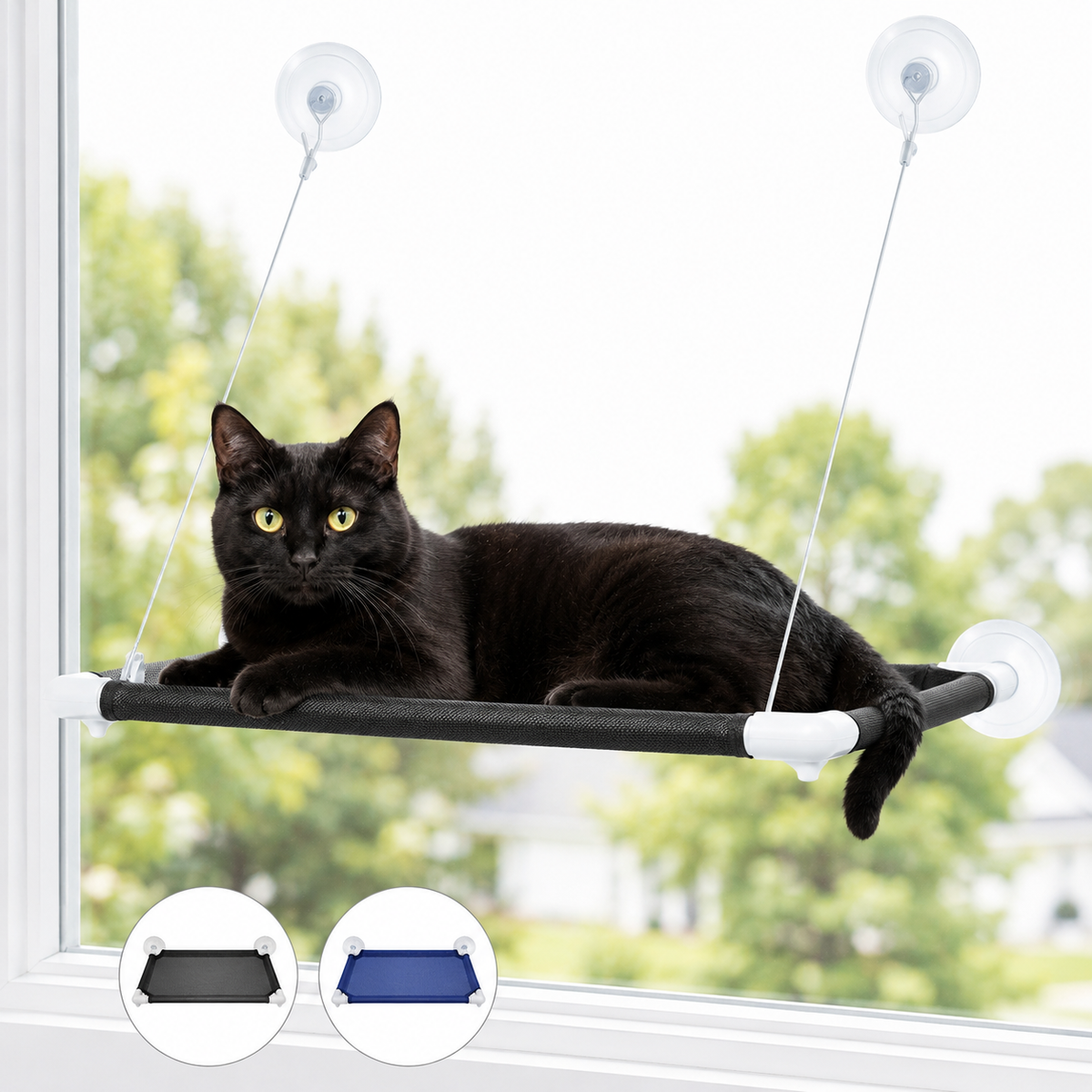 Suction Cup Cat Window Hammock