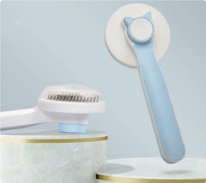 Pet Grooming Comb – Deshedding Brush for Dogs & Cats